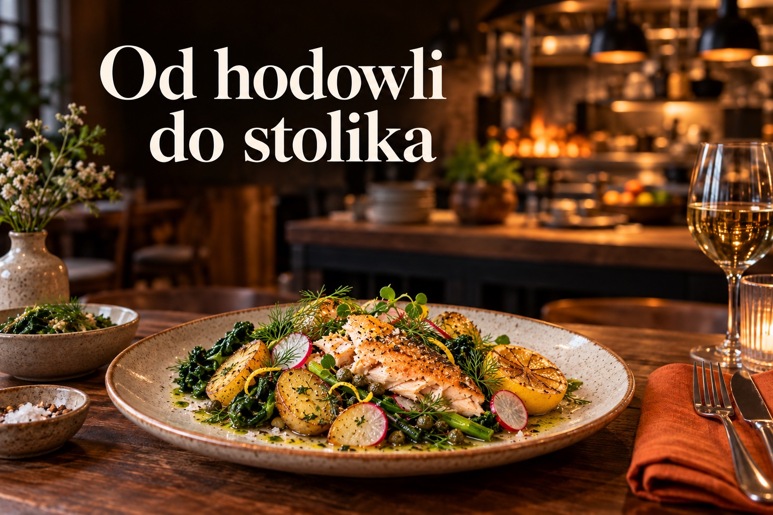 Pstrąg z hodowli na stoliku: czego gastronomia może się nauczyć w Gdyni